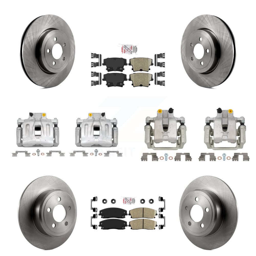 Transit Auto - KC8-101849N - Front and Rear Disc Brake Kits image 1