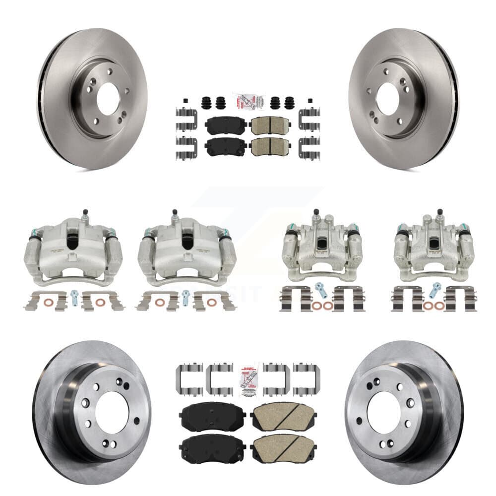 Transit Auto - KC8-102047N - Front and Rear Disc Brake Kits image 1