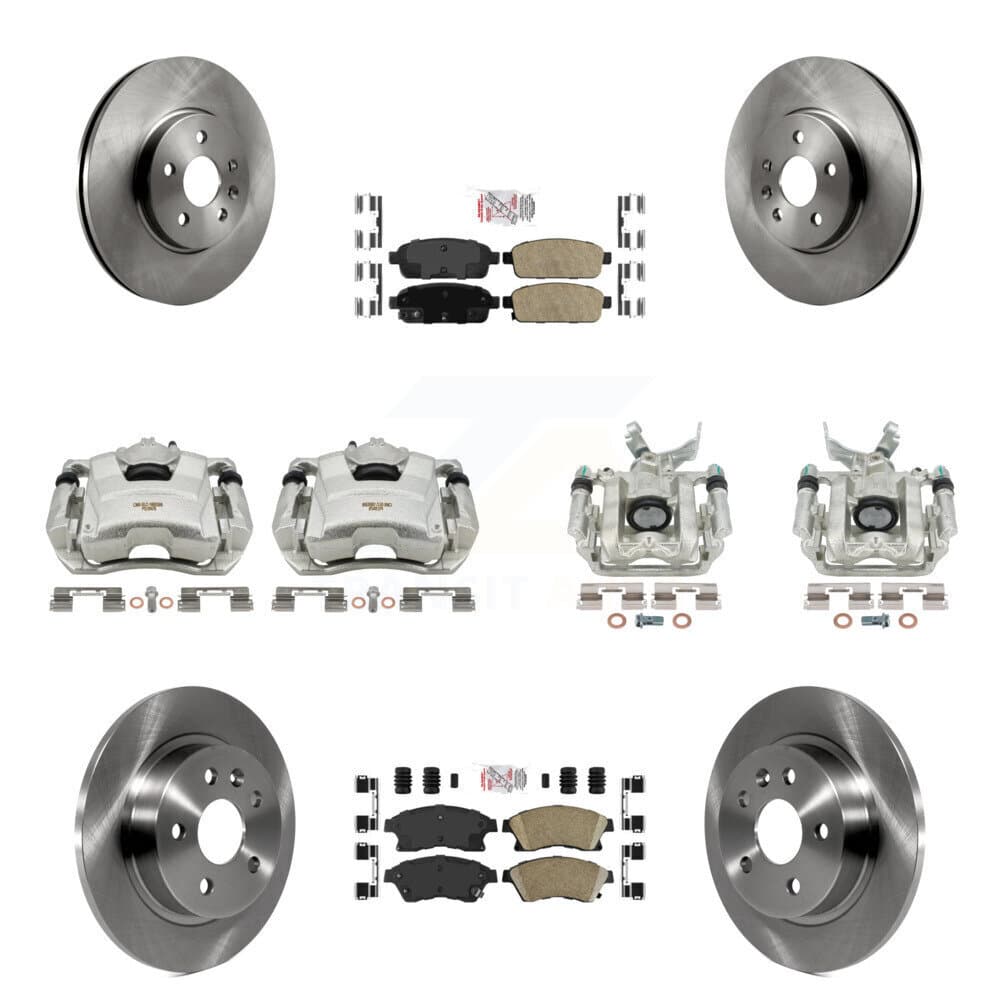Transit Auto - KC8-102407N - Front and Rear Disc Brake Kits image 1