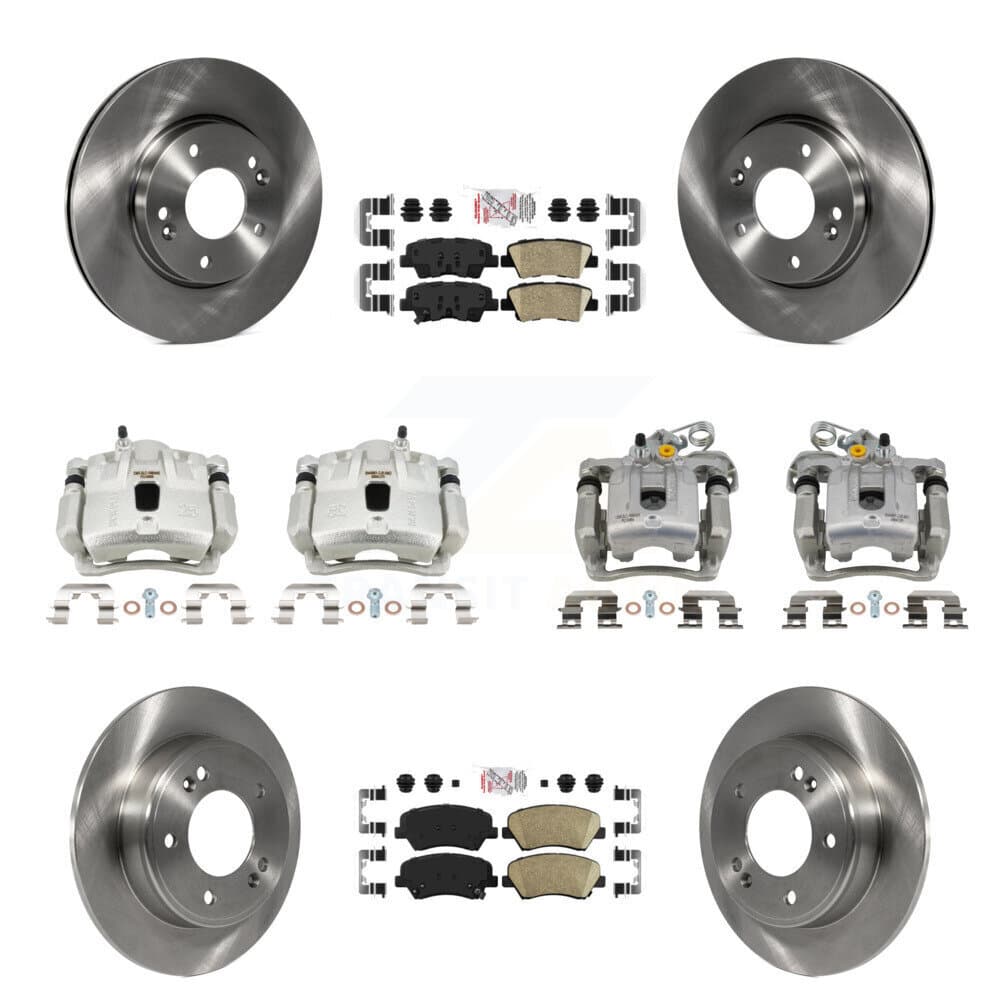 Transit Auto - KC8-102431N - Front and Rear Disc Brake Kits image 1