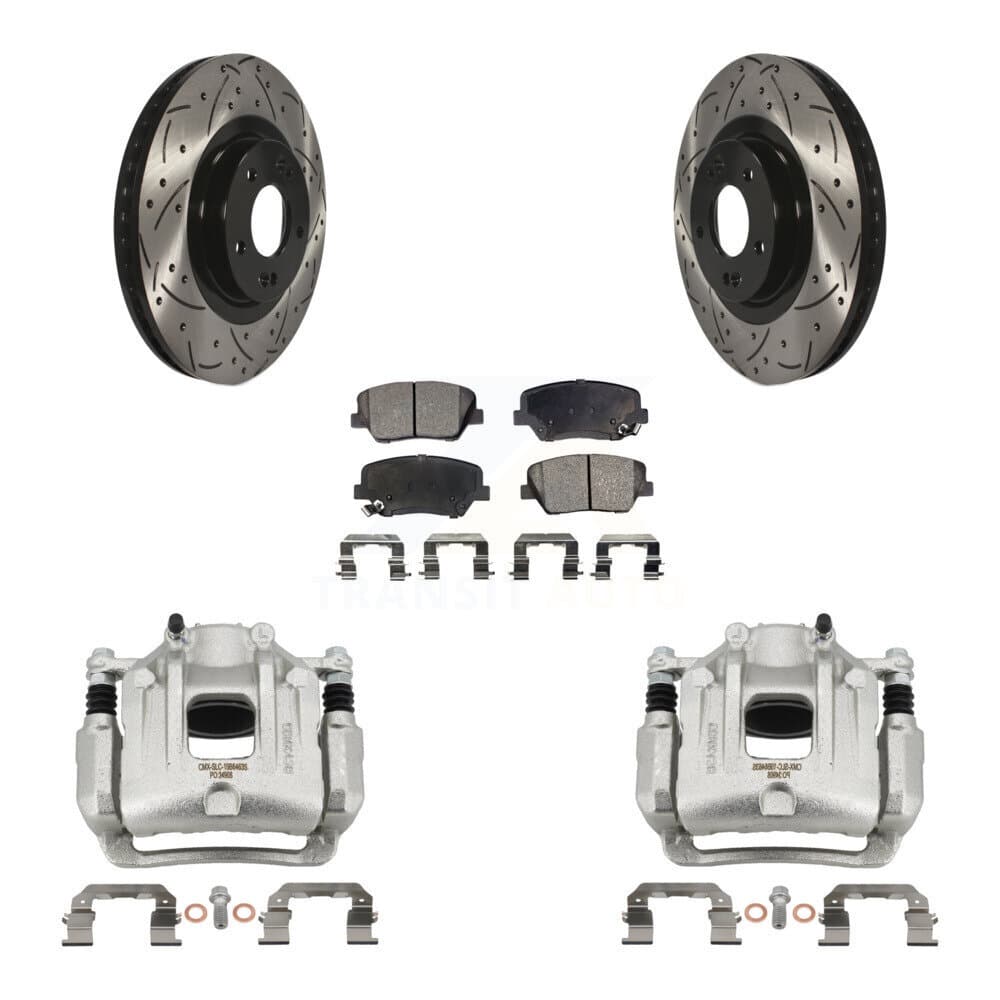 Transit Auto - KCD-100003P - Front Disc Brake Kits image 1