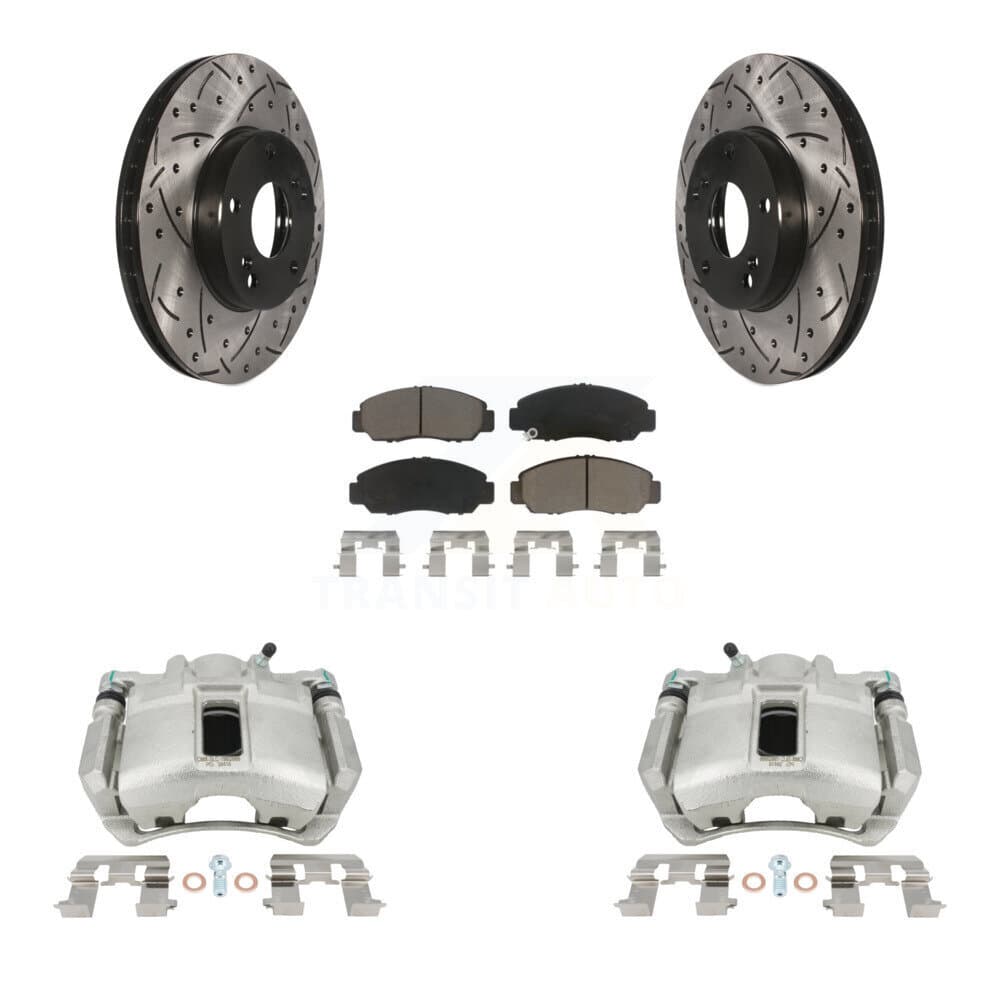 Transit Auto - KCD-100021C - Front Disc Brake Kits image 1