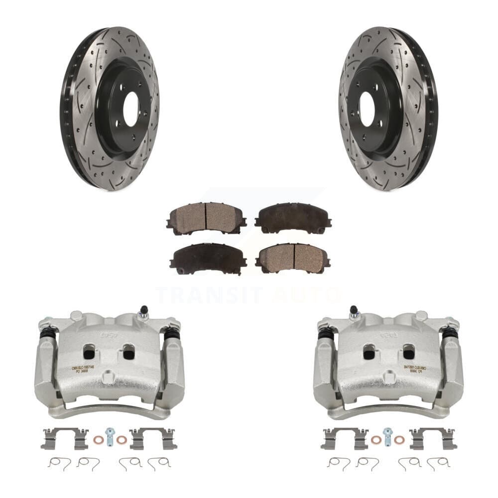 Transit Auto - KCD-100028P - Front Disc Brake Kits image 1