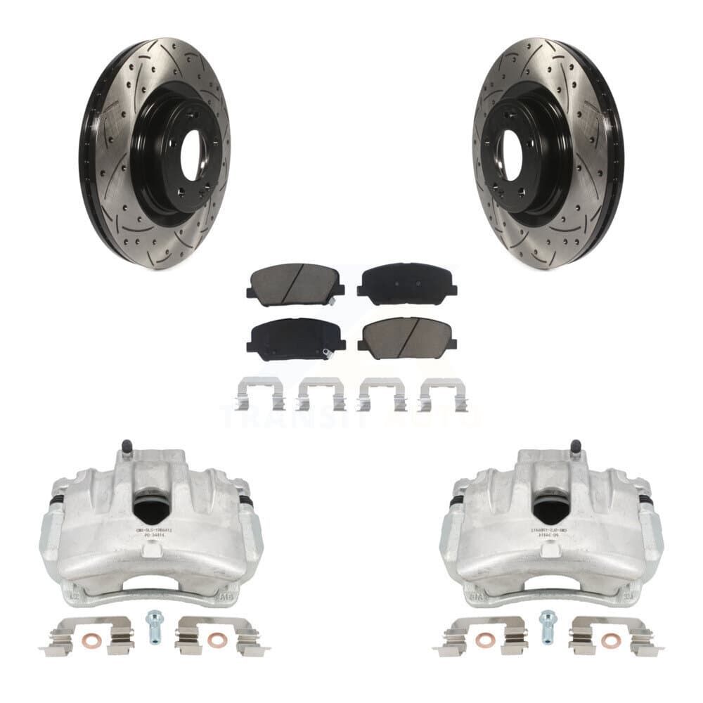 Transit Auto - KCD-100037C - Front Disc Brake Kits image 1