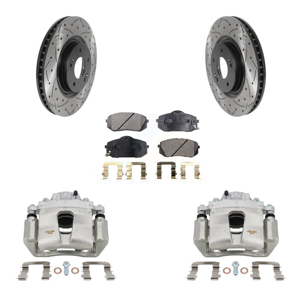 Transit Auto - KCD-100068P - Front Disc Brake Kits image 1