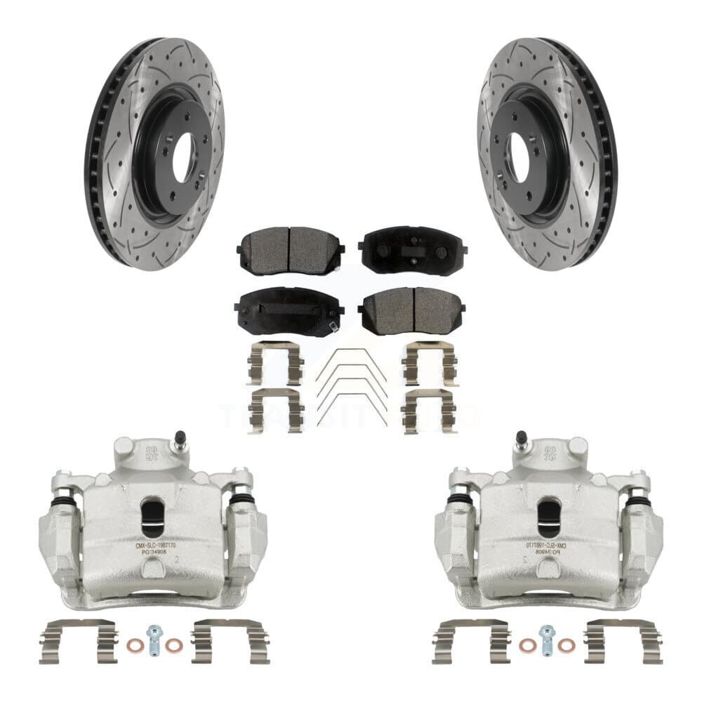 Transit Auto - KCD-100073T - Front Disc Brake Kits image 1