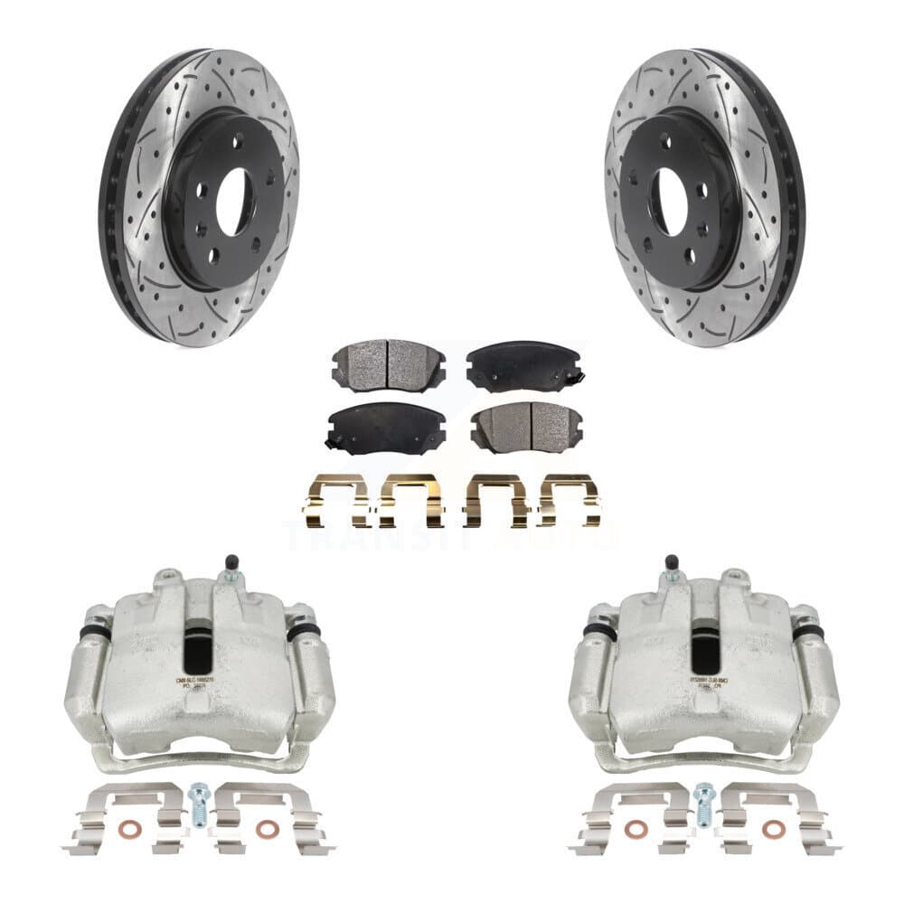 Transit Auto - KCD-100105P - Front Disc Brake Kits image 1