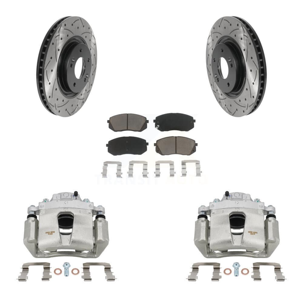 Transit Auto - KCD-100106C - Front Disc Brake Kits image 1
