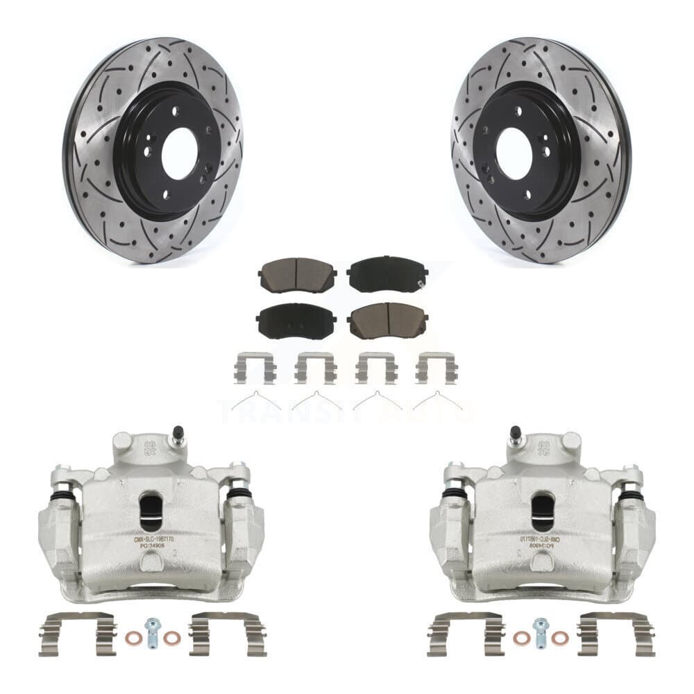 Transit Auto - KCD-100108C - Front Disc Brake Kits image 1