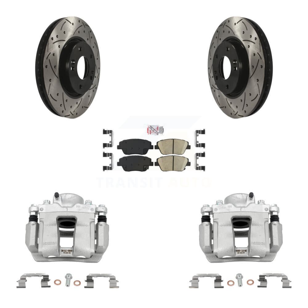 Transit Auto - KCD-100109N - Front Disc Brake Kits image 1