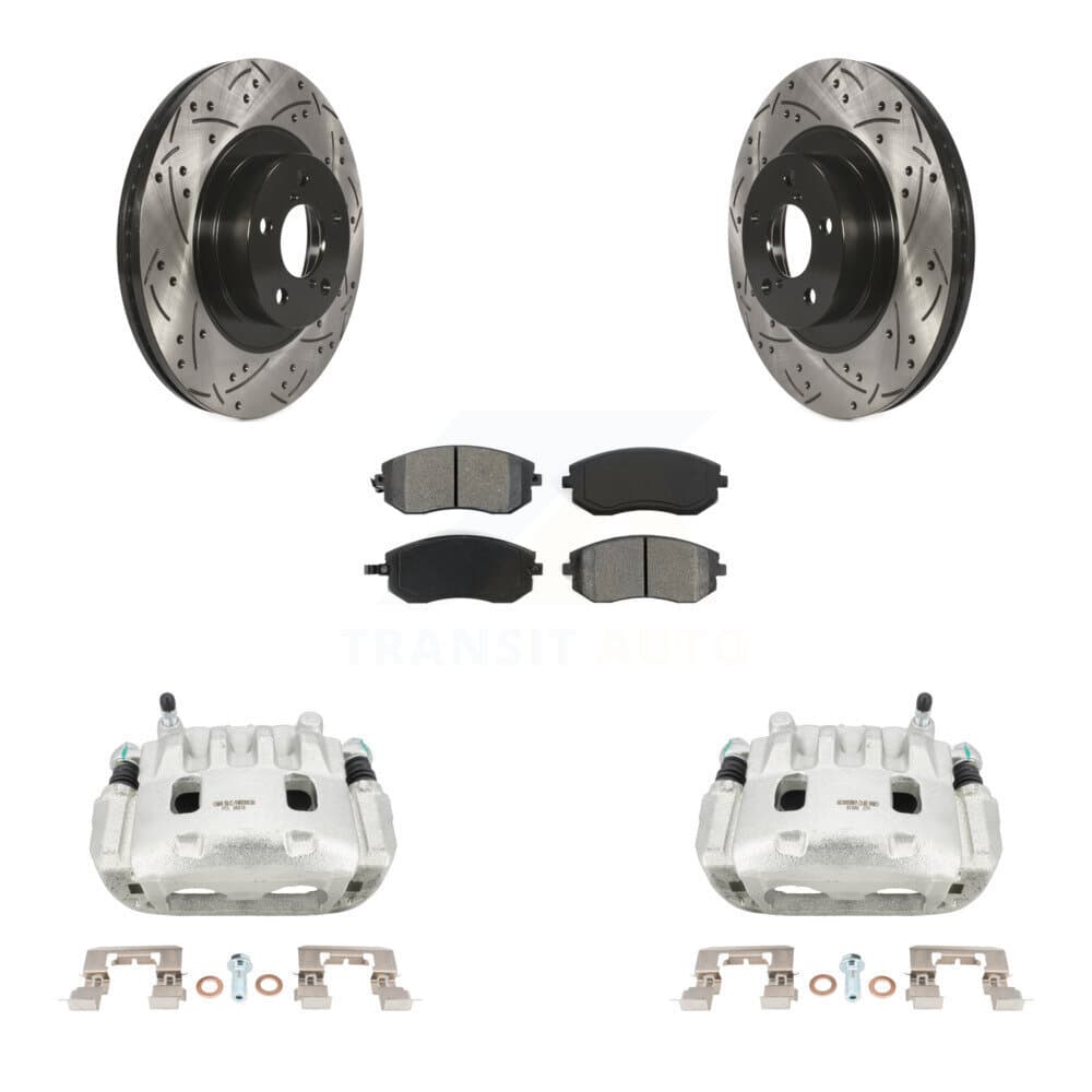 Transit Auto - KCD-100110S - Front Disc Brake Kits image 1