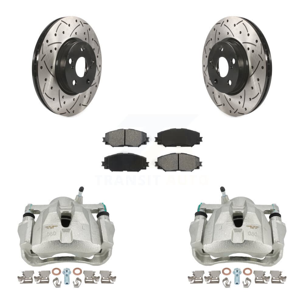 Transit Auto - KCD-100118S - Front Disc Brake Kits image 1