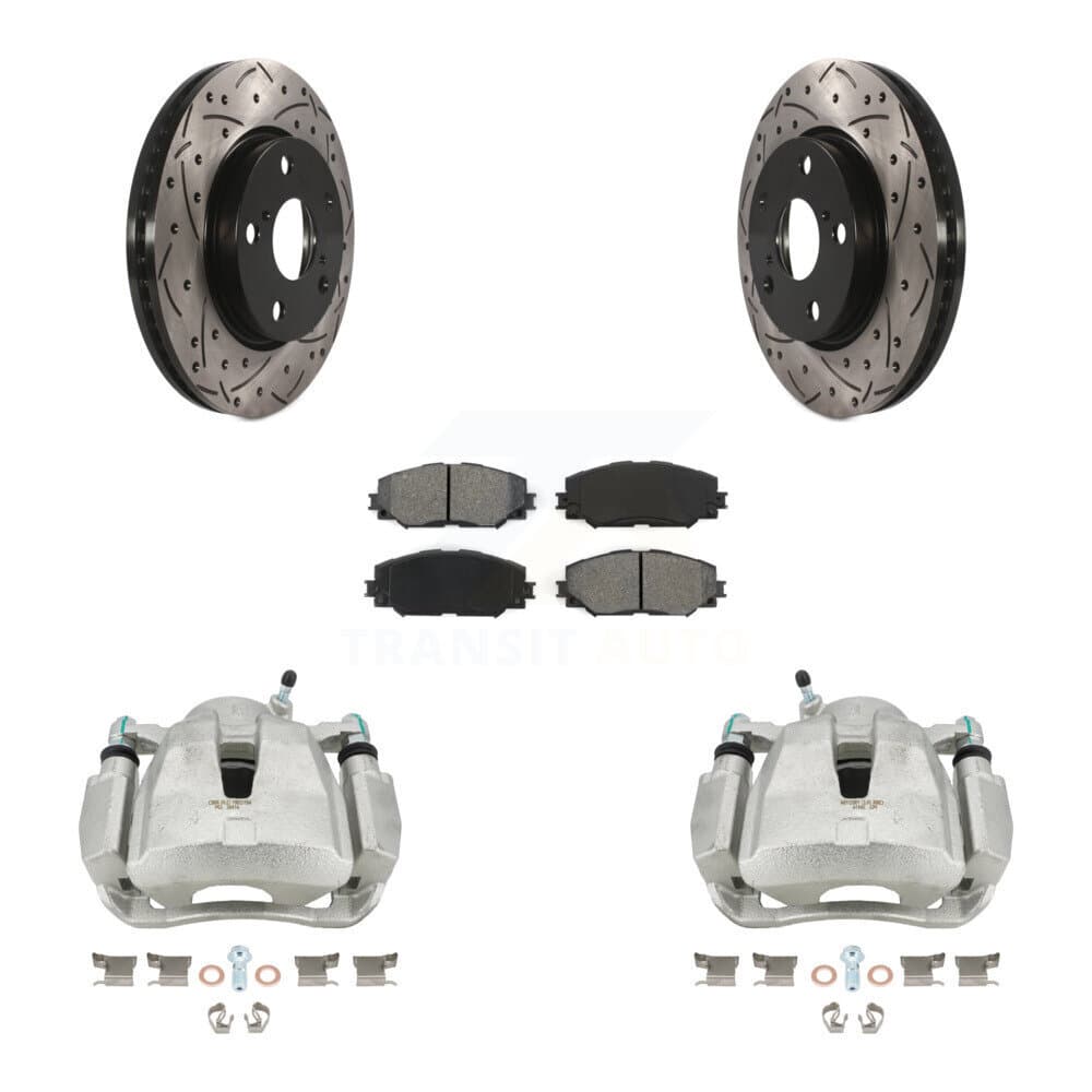 Transit Auto - KCD-100121S - Front Disc Brake Kits image 1