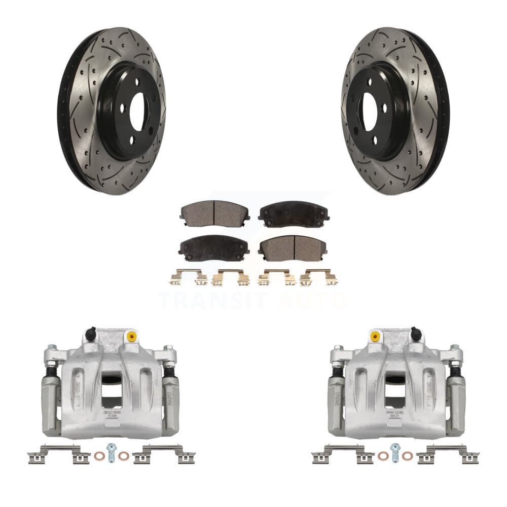 Transit Auto - KCD-100124P - Front Disc Brake Kits image 1