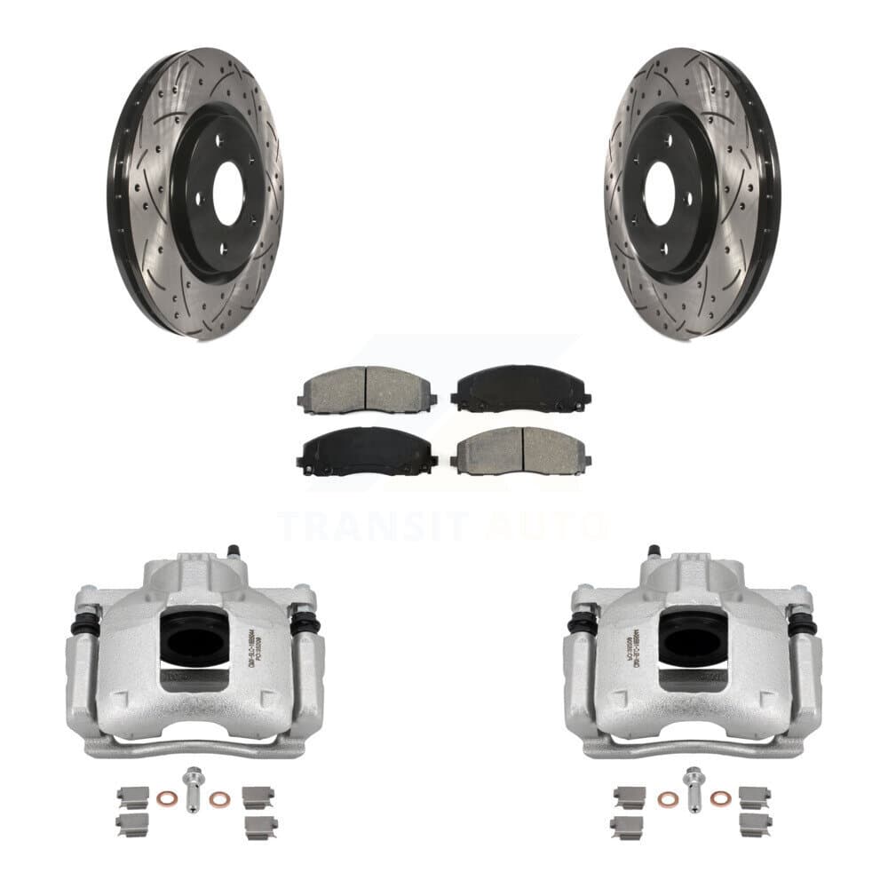 Transit Auto - KCD-100129S - Front Disc Brake Kits image 1