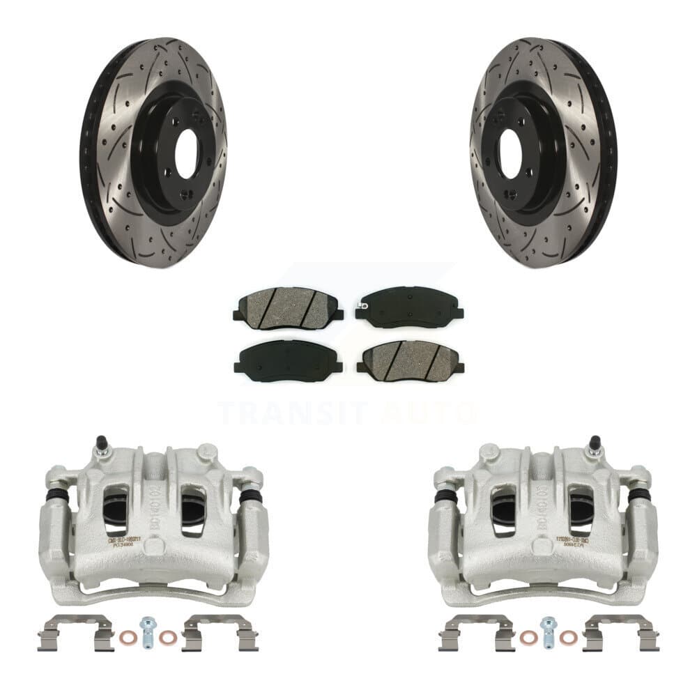 Transit Auto - KCD-100136S - Front Disc Brake Kits image 1