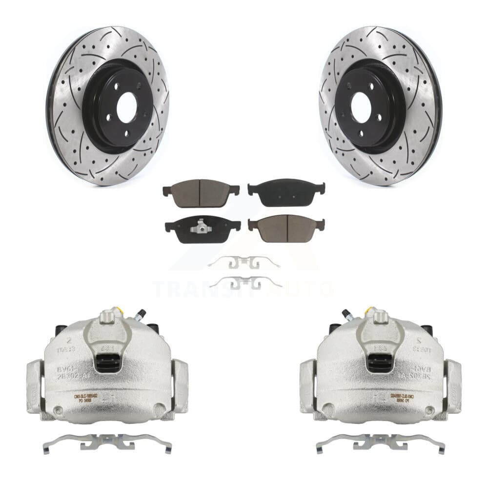 Transit Auto - KCD-100140C - Front Disc Brake Kits image 1