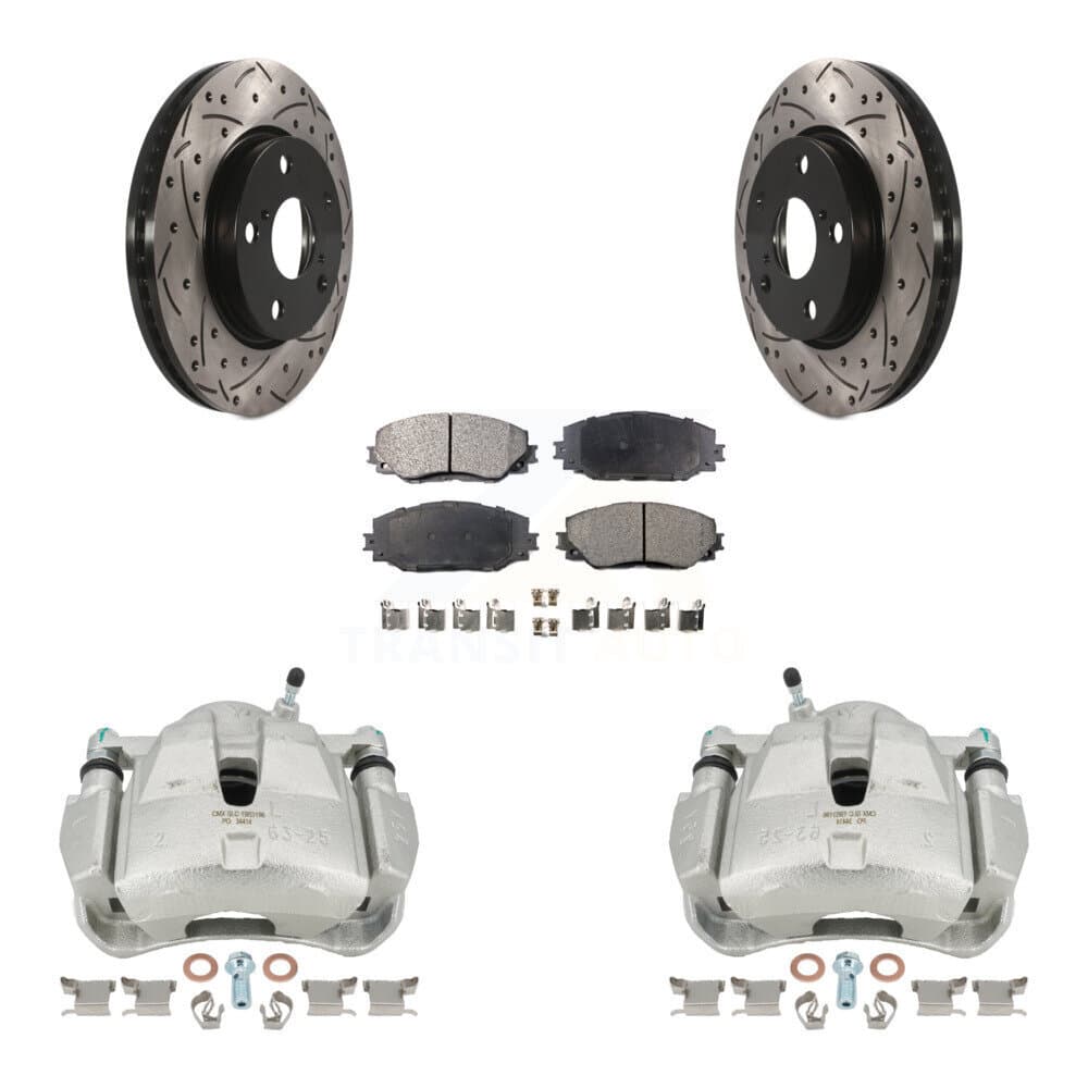 Transit Auto - KCD-100142P - Front Disc Brake Kits image 1