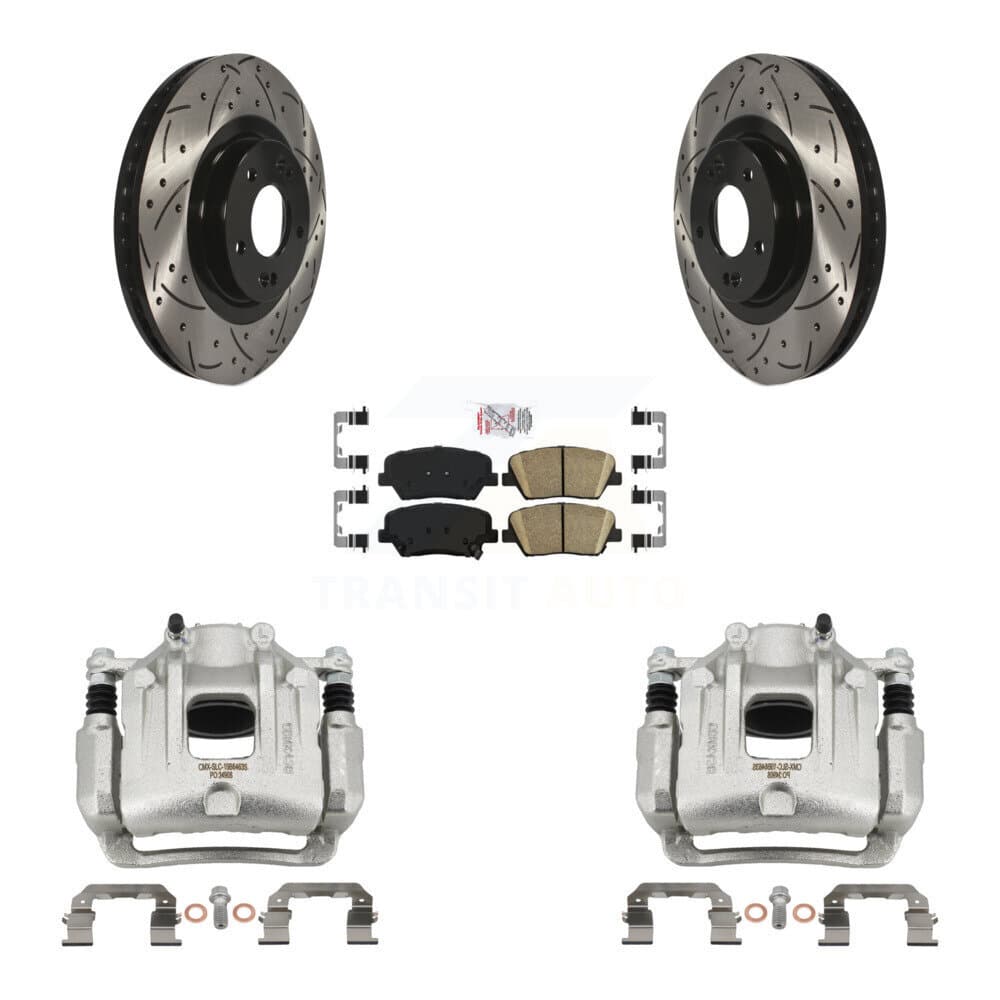 Transit Auto - KCD-100155N - Front Disc Brake Kits image 1