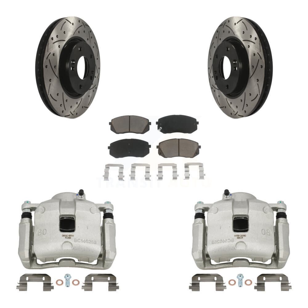 Transit Auto - KCD-100175C - Front Disc Brake Kits image 1