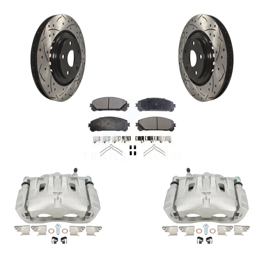 Transit Auto - KCD-100176T - Front Disc Brake Kits image 1
