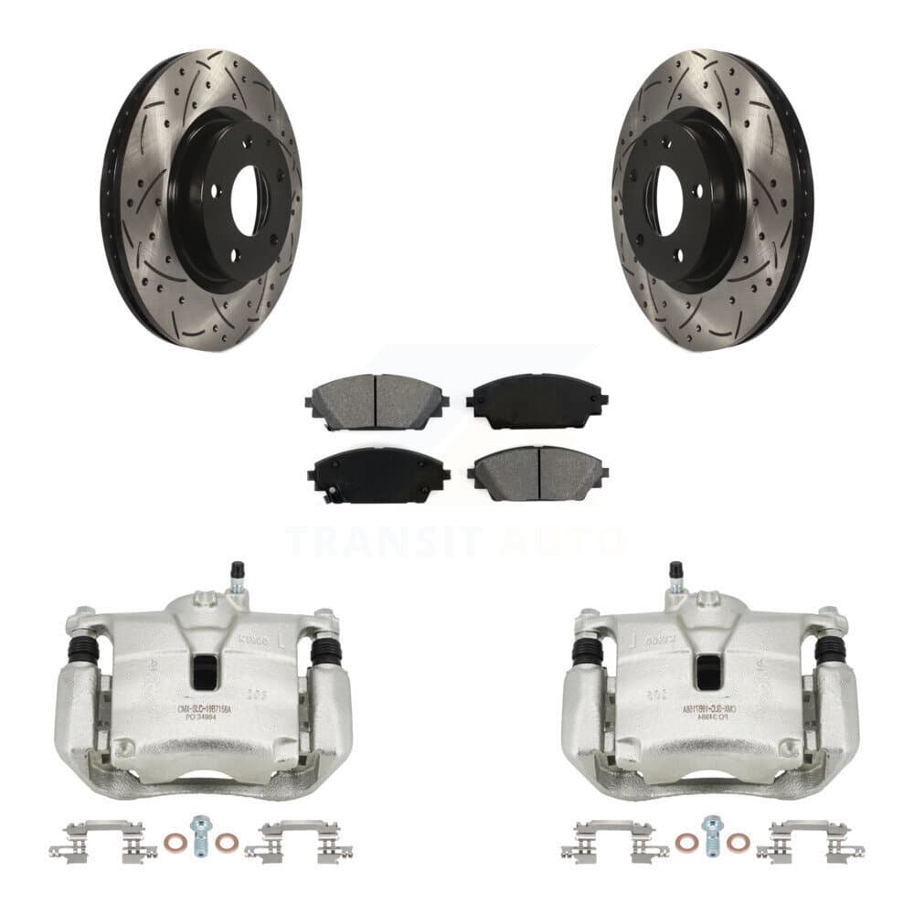 Transit Auto - KCD-100195S - Front Disc Brake Kits image 1