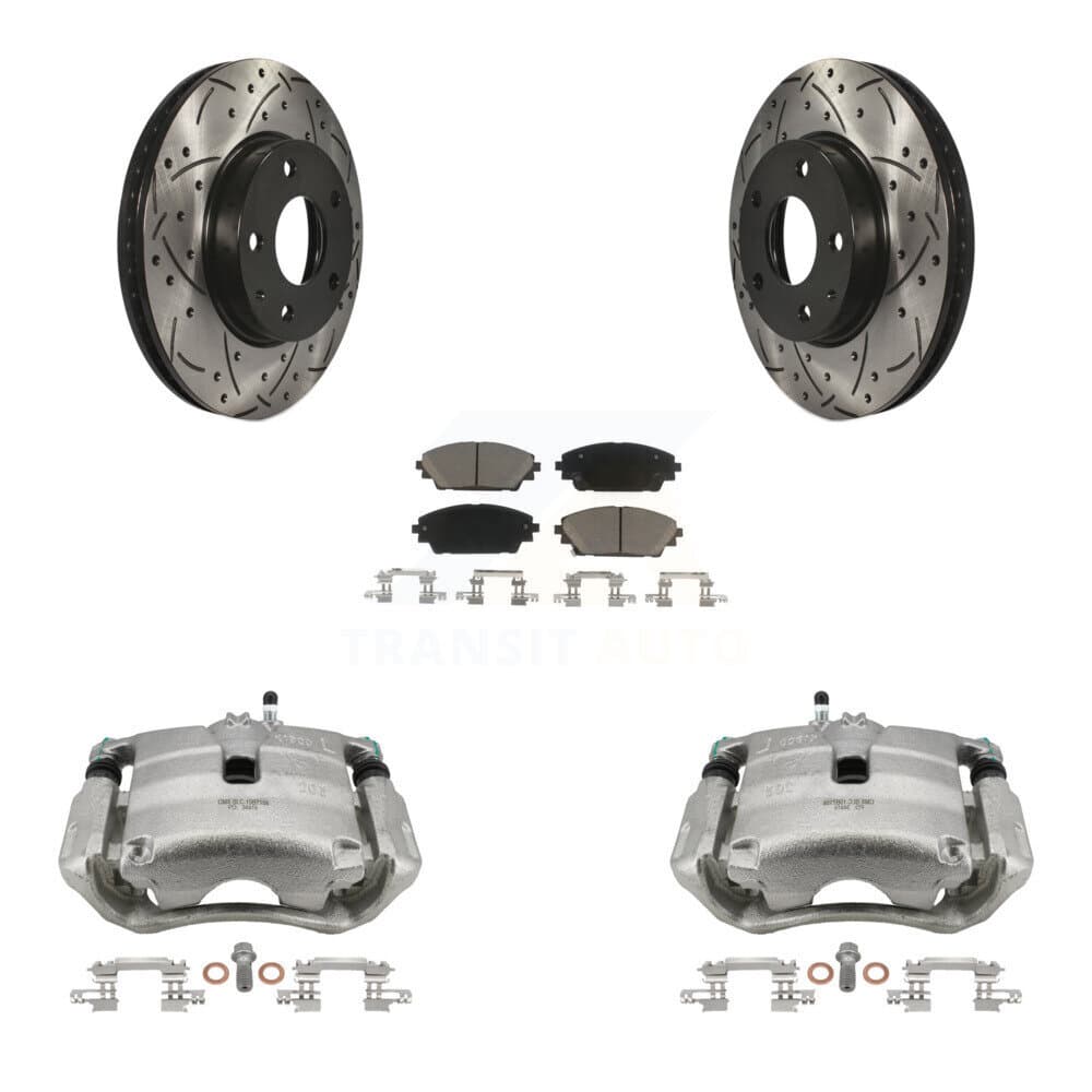 Transit Auto - KCD-100198C - Front Disc Brake Kits image 1