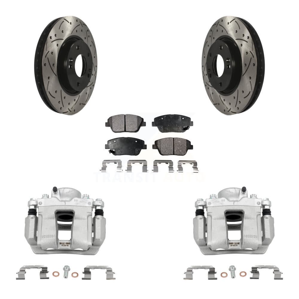 Transit Auto - KCD-100202P - Front Disc Brake Kits image 1