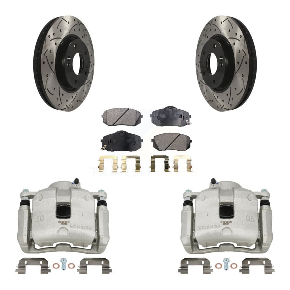 Transit Auto - KCD-100206P - Front Disc Brake Kits image 1