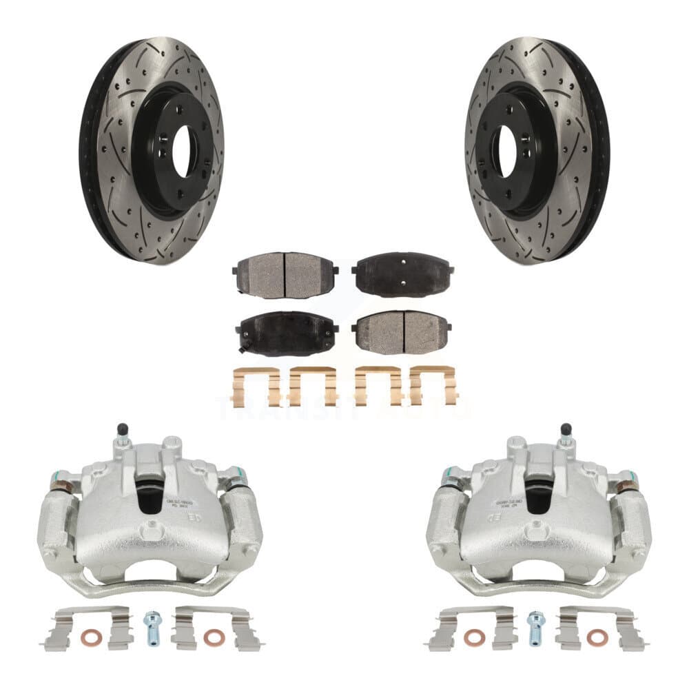 Transit Auto - KCD-100206T - Front Disc Brake Kits image 1