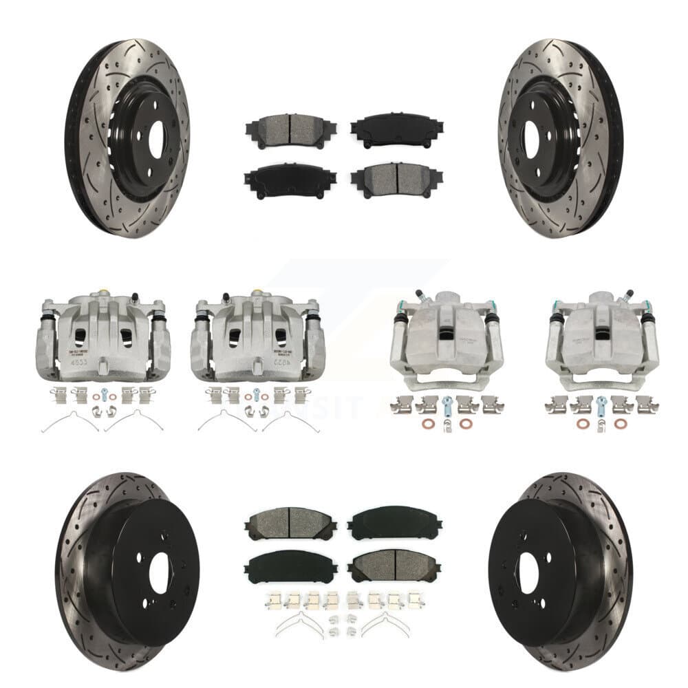 Transit Auto - KCD-100215S - Front and Rear Disc Brake Kits image 1