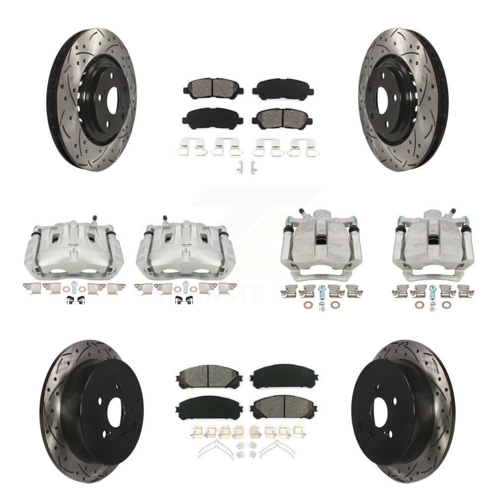 Transit Auto - KCD-100216S - Front and Rear Disc Brake Kits image 1