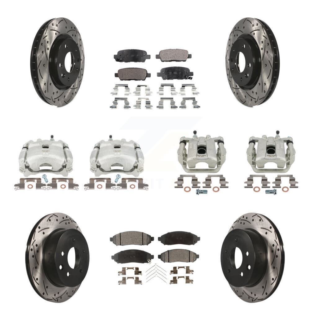 Transit Auto - KCD-100217P - Front and Rear Disc Brake Kits image 1