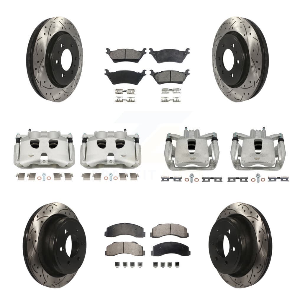 Transit Auto - KCD-100233T - Front and Rear Disc Brake Kits image 1