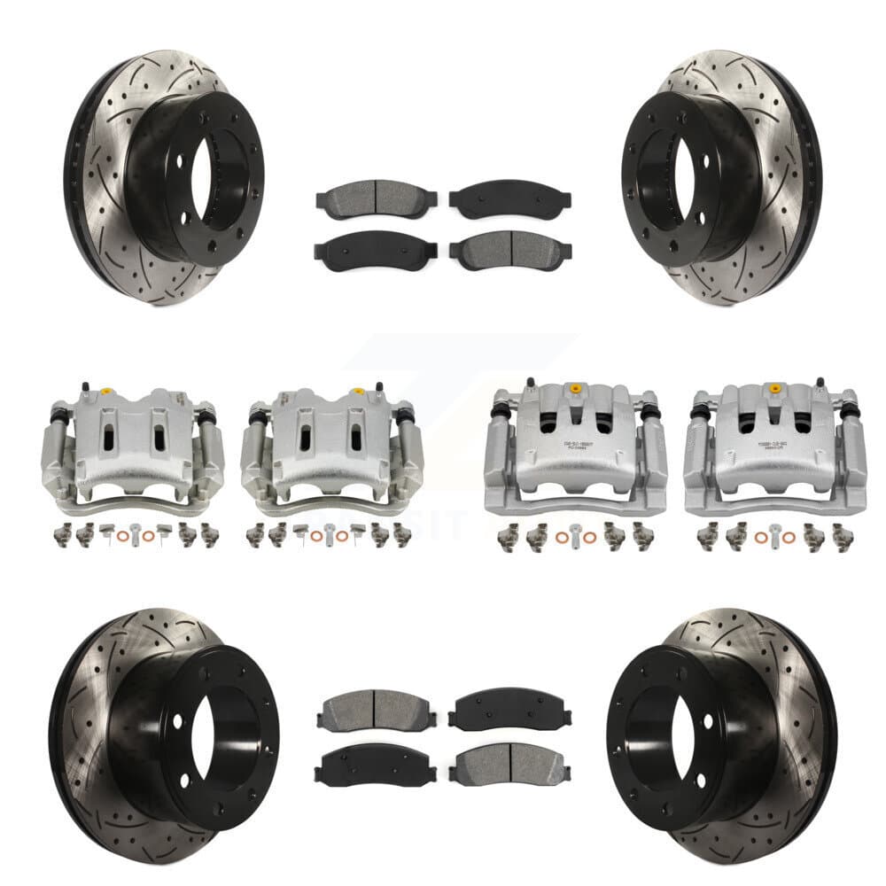 Transit Auto - KCD-100235S - Front and Rear Disc Brake Kits image 1