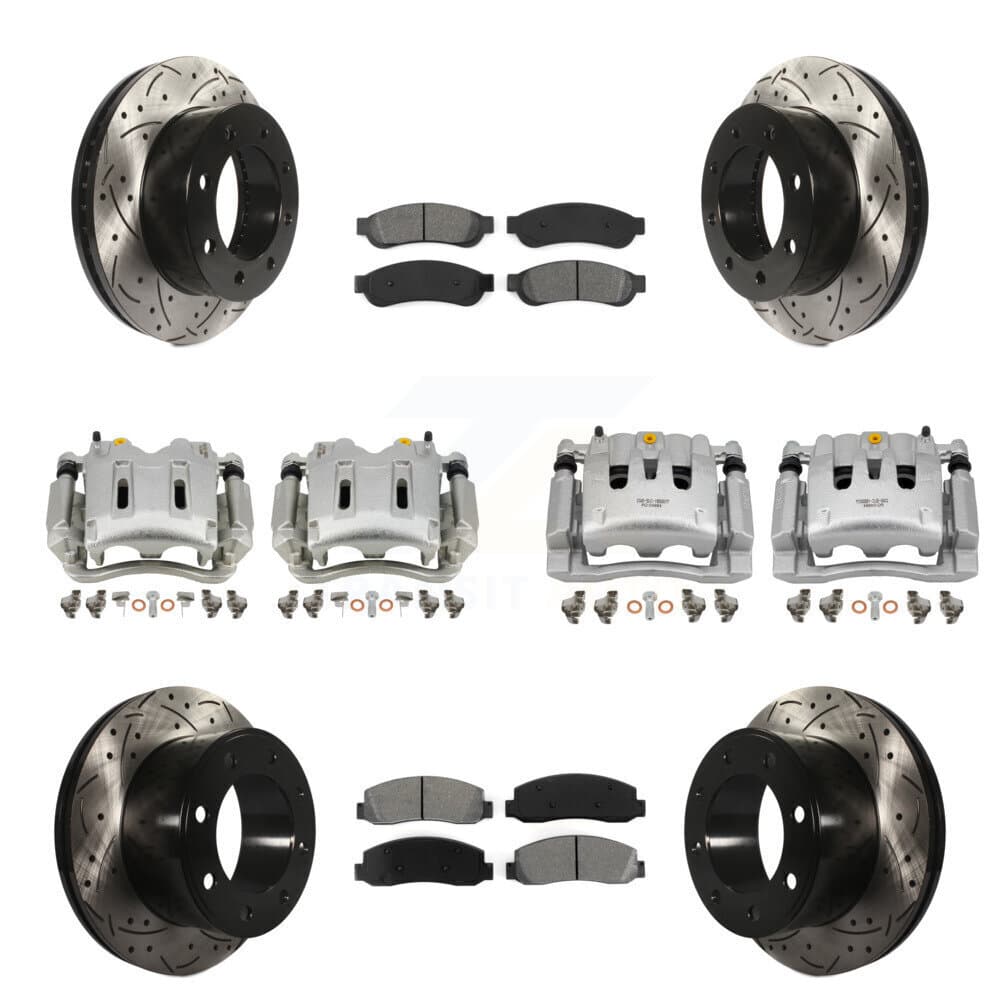 Transit Auto - KCD-100236S - Front and Rear Disc Brake Kits image 1