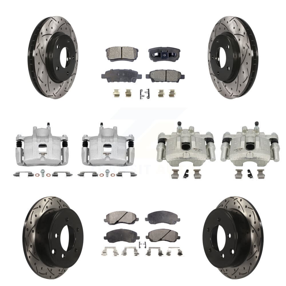 Transit Auto - KCD-100236T - Front and Rear Disc Brake Kits image 1
