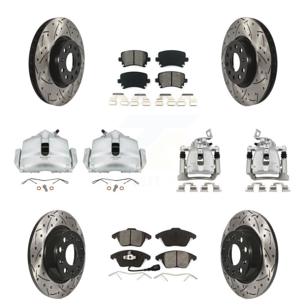 Transit Auto - KCD-100238S - Front and Rear Disc Brake Kits image 1