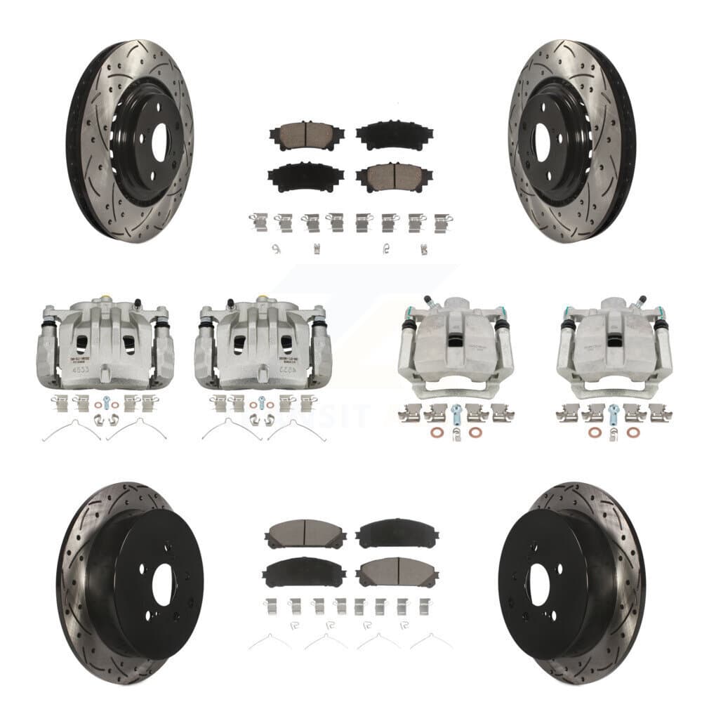 Transit Auto - KCD-100239C - Front and Rear Disc Brake Kits image 1