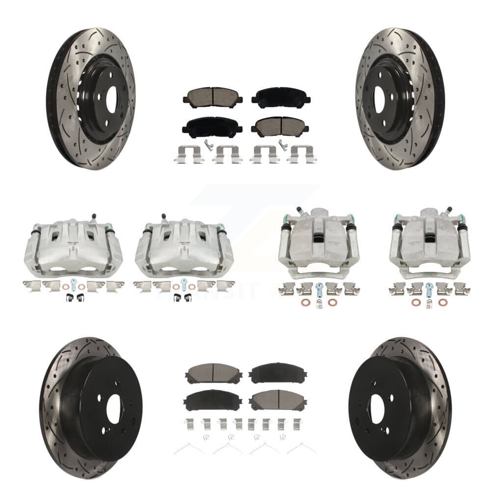 Transit Auto - KCD-100240C - Front and Rear Disc Brake Kits image 1
