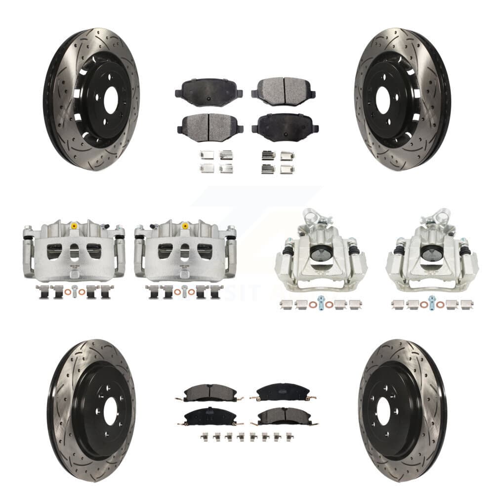 Transit Auto - KCD-100245T - Front and Rear Disc Brake Kits image 1