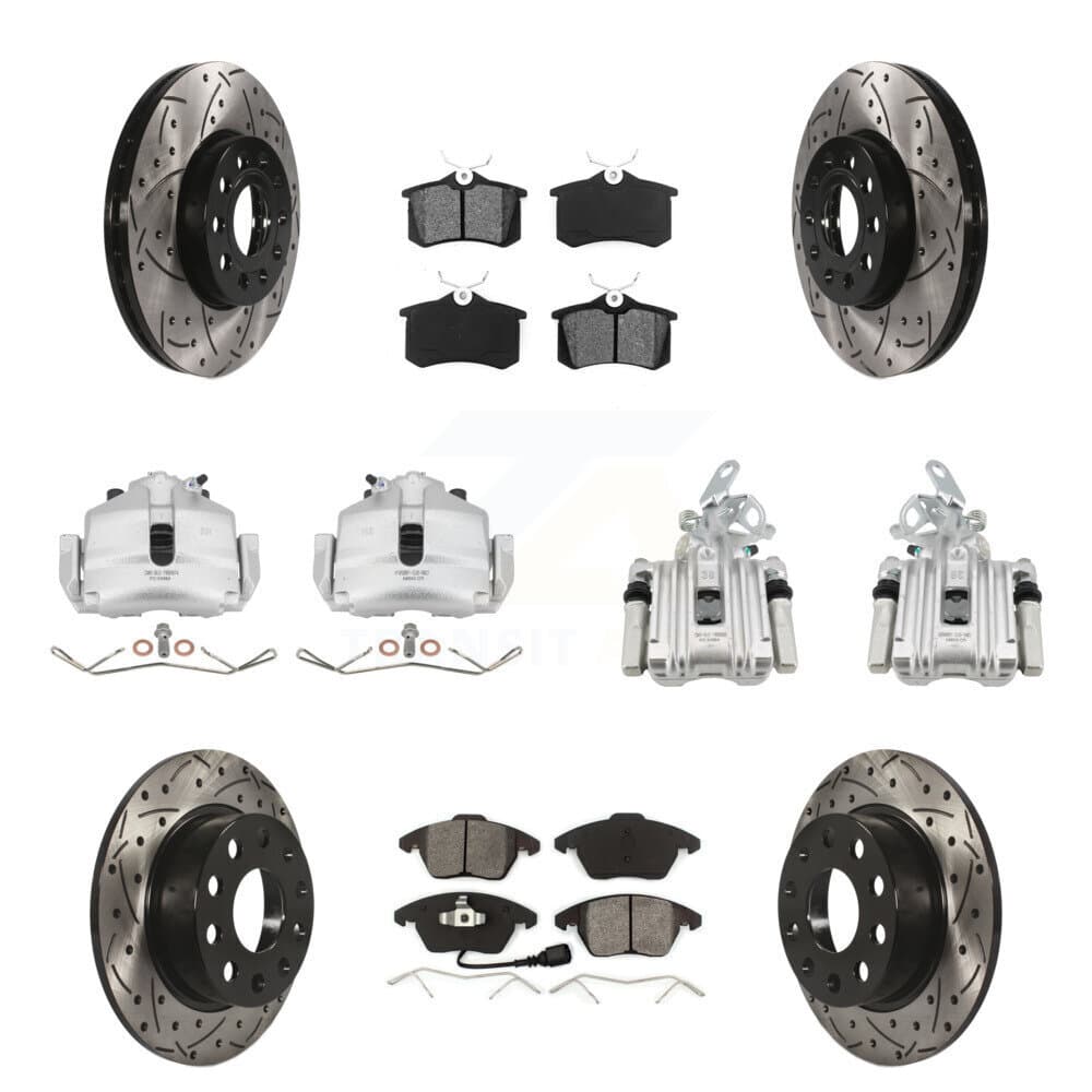 Transit Auto - KCD-100246S - Front and Rear Disc Brake Kits image 1