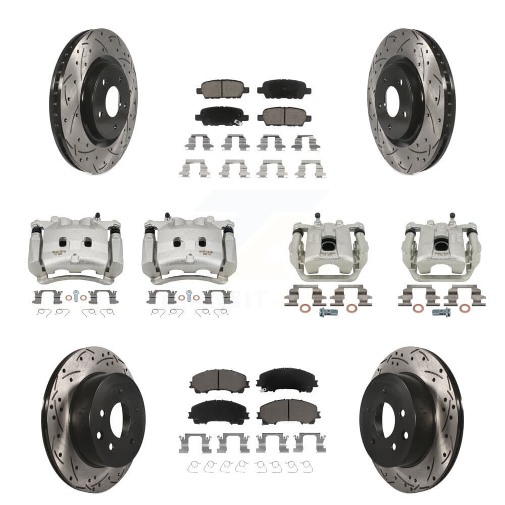 Transit Auto - KCD-100247C - Front and Rear Disc Brake Kits image 1