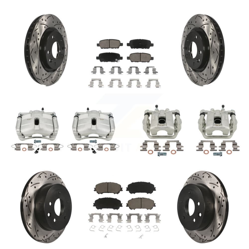 Transit Auto - KCD-100248C - Front and Rear Disc Brake Kits image 1