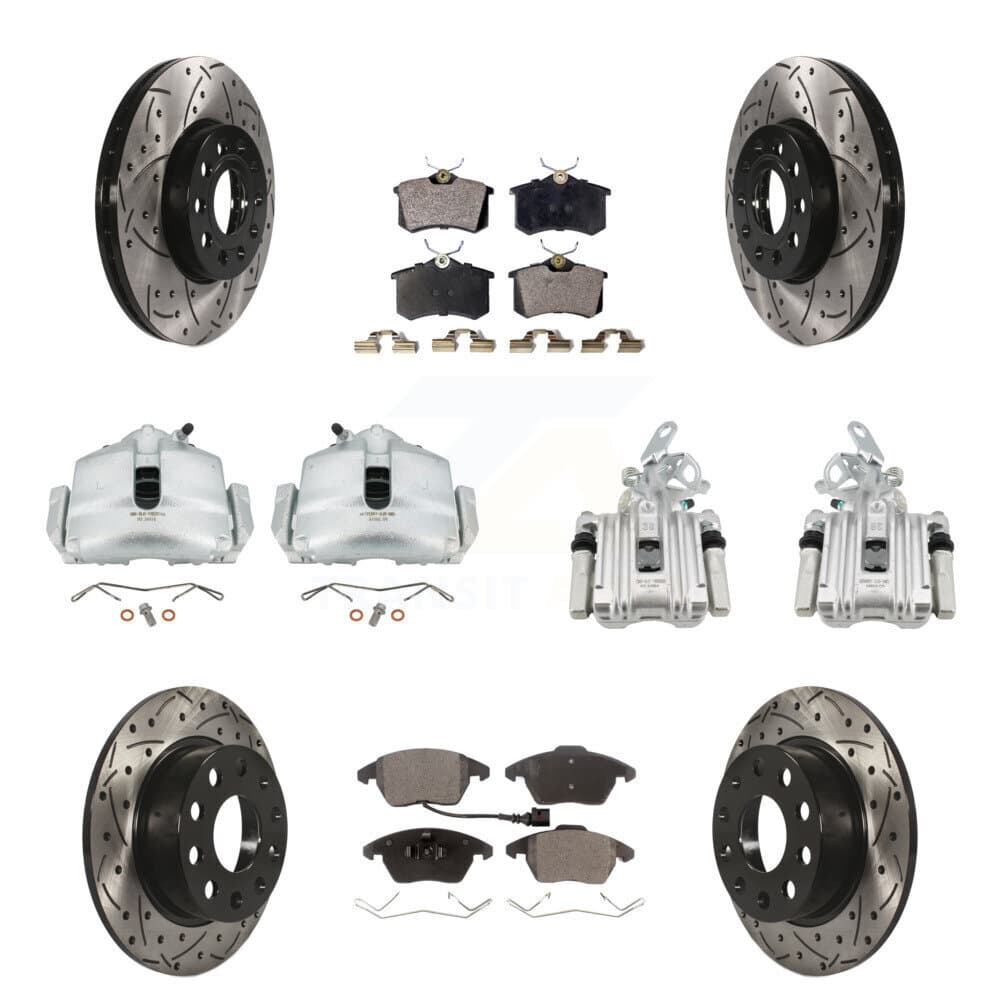 Transit Auto - KCD-100248P - Front and Rear Disc Brake Kits image 1