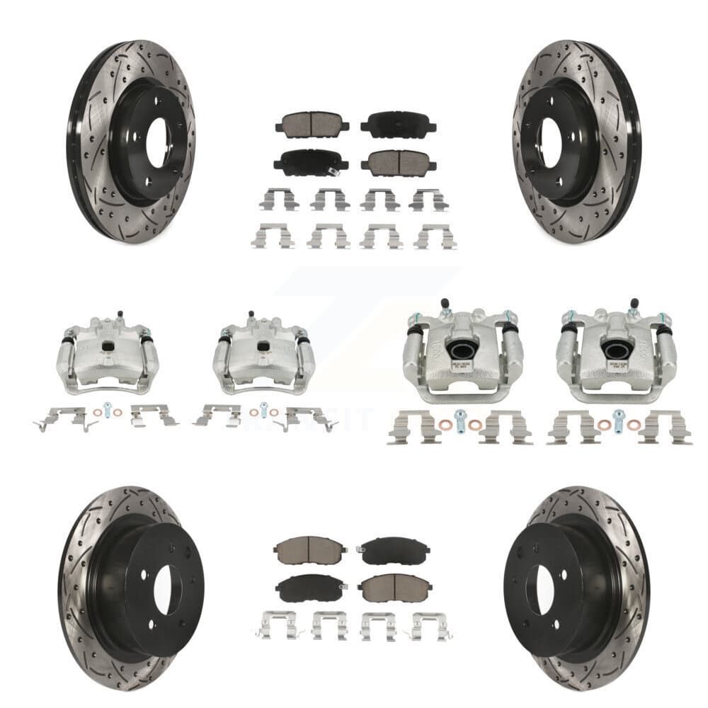 Transit Auto - KCD-100253C - Front and Rear Disc Brake Kits image 1