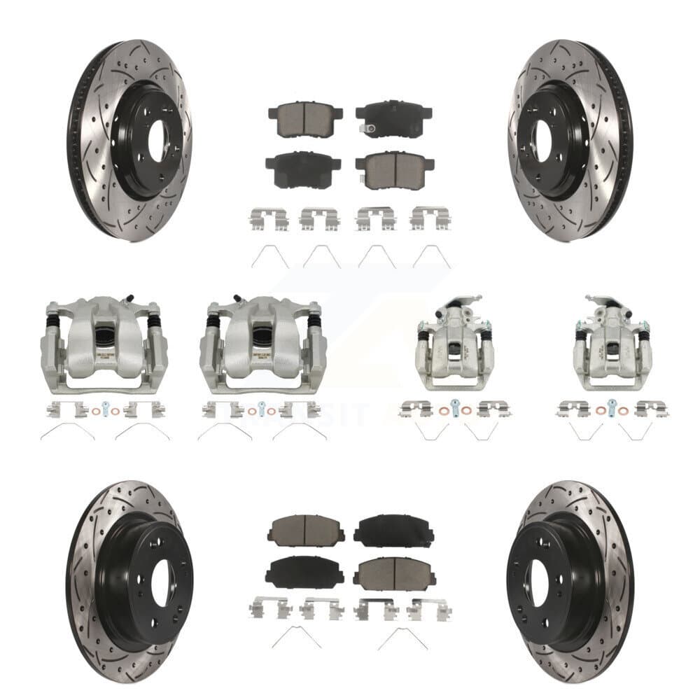 Transit Auto - KCD-100265C - Front and Rear Disc Brake Kits image 1