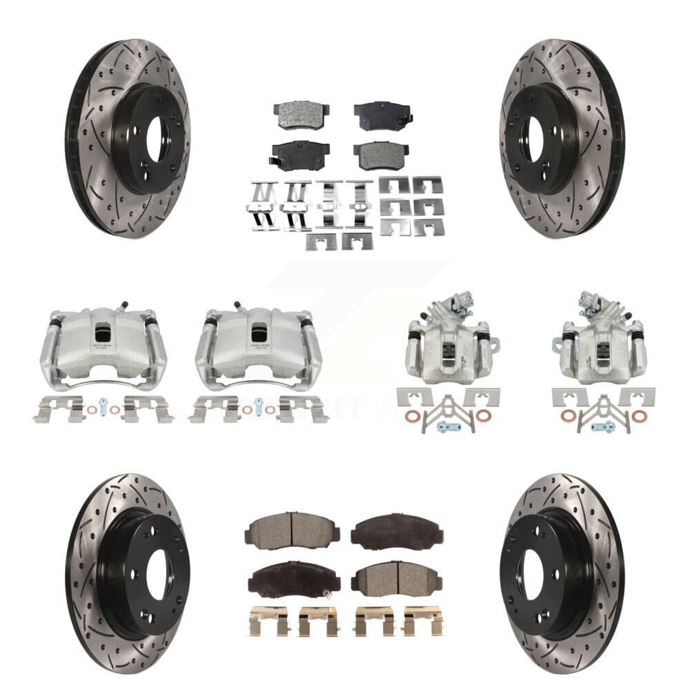 Transit Auto - KCD-100268T - Front and Rear Disc Brake Kits image 1
