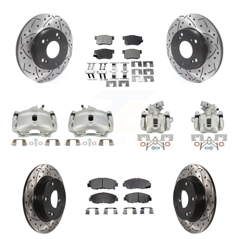 Transit Auto - KCD-100275T - Front and Rear Disc Brake Kits image 1
