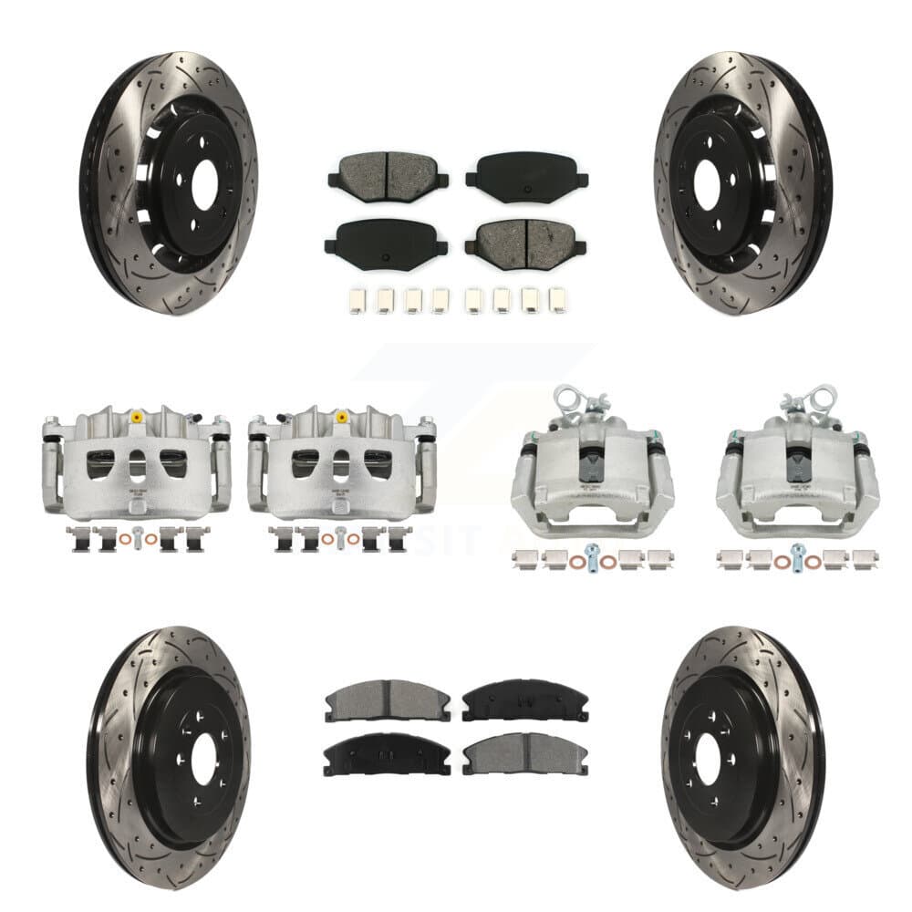 Transit Auto - KCD-100300S - Front and Rear Disc Brake Kits image 1